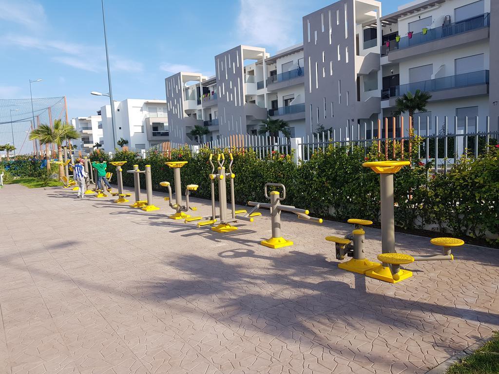 Blanca Beach Vue Laterale Sur Mer Sidi Rahal  Exterior foto